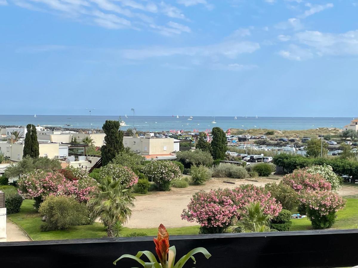 Showtime Naturiste Port Nature 6 Parking Prive Clim Ascenseur Vue Mer Agde Buitenkant foto